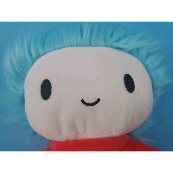 Dr Seuss Thing 2 10" Plush Story Book Character Doll Universal Studios Sewn Eyes - Picture 3 of 7